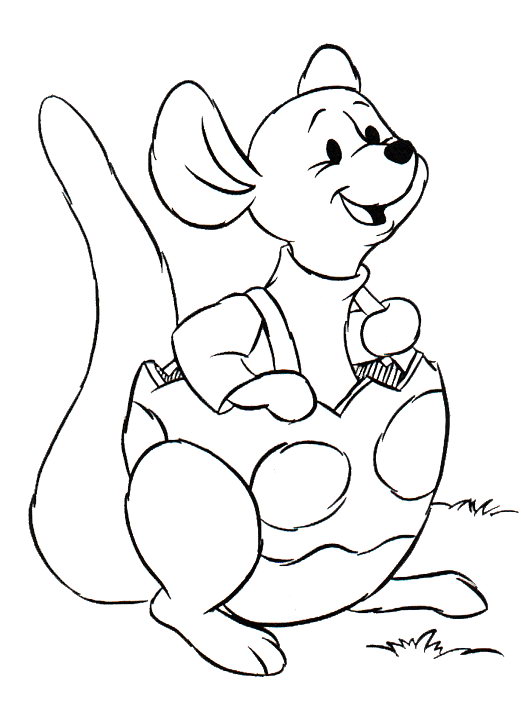 Kids-n-fun.de | Malvorlage Ostern mit Disney Ostern mit Disney